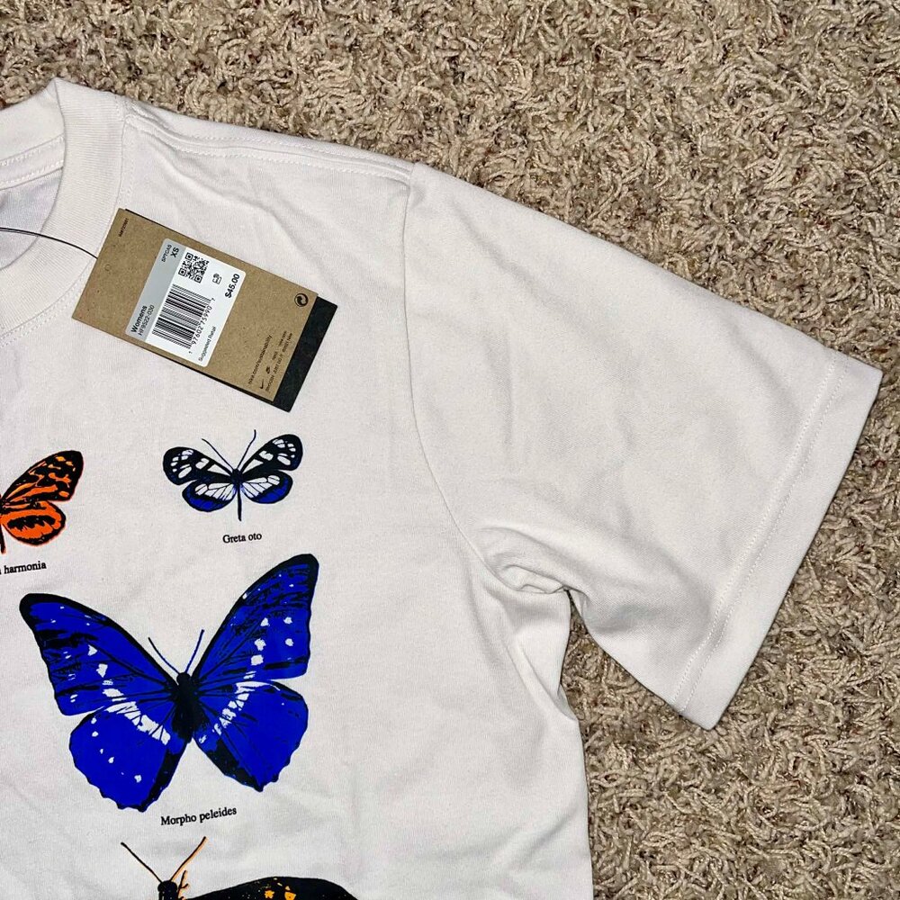 Nike ACG Women's Dri-FIT Butterfly Crop T-Shirt Phantom HF9522-030 Size XS (New) - Picture 7 of 16